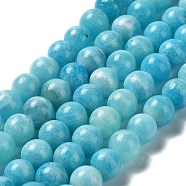 Natural Hemimorphite Beads Strands, Round, 6mm, Hole: 1mm, 69pcs/strand, 16 inch(41cm)(G-L585-E01-02)