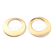 304 Stainless Steel Pendants, Ring, Golden, 24.5x1mm, Hole: 15.5mm(STAS-J036-019A-G)