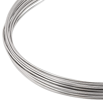 Niobium Wire, Round, Raw(Unplated), 20 Gauge, 0.8mm, about 16.40 Feet(5m)/Bundle