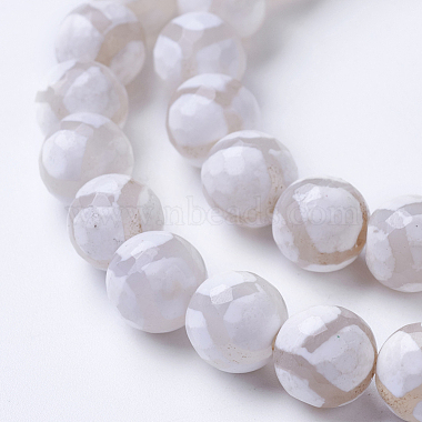 Natural Grade A Agate Beads Strands(G-G752-04-10mm)-3