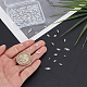 150Pcs Cubic Zirconia Pointed Back Cabochons(ZIRC-HY0001-15)-3