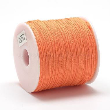 0.8mm DarkOrange Polyester Thread & Cord