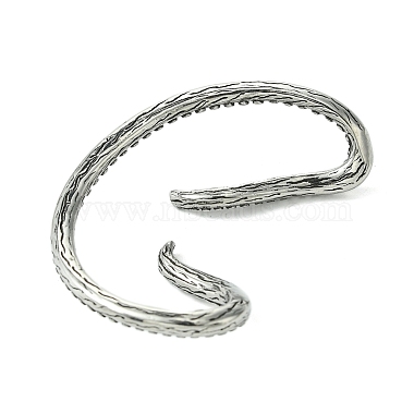 316 Surgical Stainless Steel Cuff Earrings(EJEW-E300-06AS-02)-2