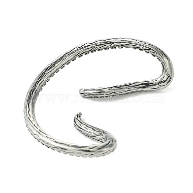 316 boucles d'oreilles manchette en acier inoxydable chirurgical(EJEW-E300-06AS-02)-2