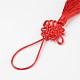 Polyester Tassel Pendant Decorations(AJEW-WH0049-A03)-3