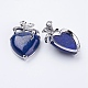 Pendentifs en lapis lazuli naturel(G-E433-B-05P)-2