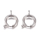 304 Stainless Steel Spring Ring Clasps(STAS-P234-47P)-1