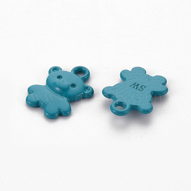 Spray Painted Alloy Charms(PALLOY-Q433-034D-RS)-2