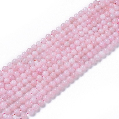 Natural Rose Quartz Beads Strands(G-F591-04-10mm)-2