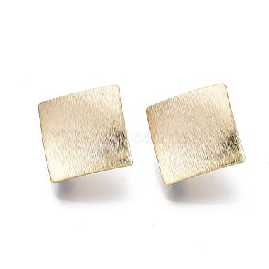 Brass Stud Earring Findings(KK-N233-020-NF)-2