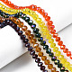 Electroplate Glass Beads Strands(EGLA-A034-T8mm-B)-1