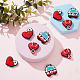 9Pcs 3 Style Hospital Theme Food Grade Eco-Friendly Silicone Beads(SIL-CA0001-35)-4