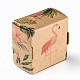 Прямоугольная складная креативная подарочная коробка из крафт-бумаги(CON-B002-04D-02)-6