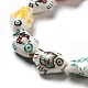 Handmade Printed Porcelain Beads(PORC-F005-03)-6