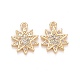 Brass Micro Pave Clear Cubic Zirconia Charms(X-KK-A156-20LG)-1