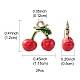 2Pcs Brass Enamel Charms(KK-YW0001-75)-3