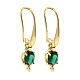 Brass Micro Pave Cubic Zirconia Earring Hooks(KK-Z154-11G)-1