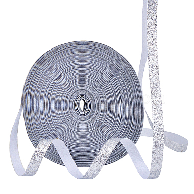 50 Yards Glitter Powder Polyester Ribbon(OCOR-CY0002-42A)-6