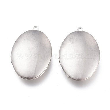 Stainless Steel Color Oval 316 Surgical Stainless Steel Pendants