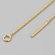 Sterling Silver Stud Earring Finding(STER-WH0008-65G)-2