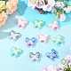 10Pcs UV Plating Rainbow Iridescent Acrylic Beads(OACR-YW0003-68)-4