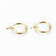 Brass Hoop Earrings(X-KK-S356-150G-NF)-2