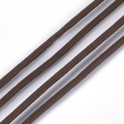 PU Leather Cords, Coconut Brown, 3mm, about 109.36 yards(100m)/bundle(LC-S018-06D)