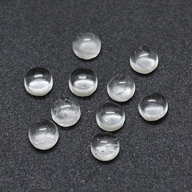 Cabuchones de cristal de cuarzo natural(G-O175-23-08)-1