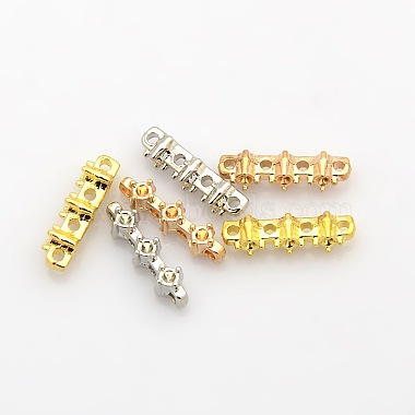 Mixed Color Rectangle Alloy Spacer Bars