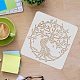 Plastic Drawing Painting Stencils Templates Sets(DIY-WH0172-310)-3