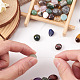 Craftdady 150шт 15 цвета натуральные бусины из смешанных драгоценных камней(G-CD0001-07)-5