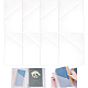 BENECREAT 8Pcs 2 Styles Transparent PVC Plastic Self-Adhesive Bags(ABAG-BC0001-36)-1
