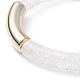 Acrylic Curved Tube Stretch Bracelet(BJEW-JB08135-01)-4