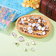 50Pcs 5 Styles Plastic Shank Buttons(BUTT-TA0001-63)-5