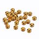 Golden Brass Rondelle Spacer Beads(X-KK-E246-G)-1