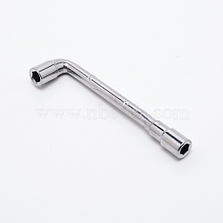 Stainless Steel L-shape Socket Wrench, Stainless Steel Color, 9.7x2.45x1.1cm(AJEW-WH0239-82)