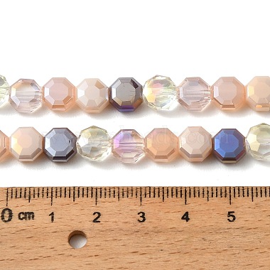 Electroplated Glass Beads Strands(EGLA-A048-01A-04)-3