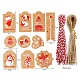 Christmas Theme Kraft Paper Tags(X1-CDIS-H003-02)-1