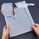 A4 6-Ring PP Plastic Loose Leaf Book Covers(AJEW-WH0419-66A)-7