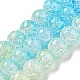 Spray Painted Crackle Glass Beads Strands(DGLA-C002-6mm-05)-3