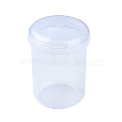 Plastic Bead Containers, Column, Clear, 4.25x5.75cm(CON-XCP0002-35)