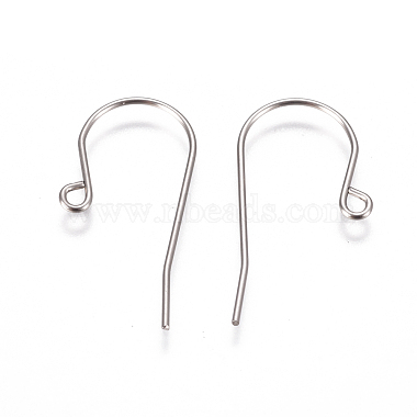 304 Stainless Steel Earring Hooks(STAS-F227-29-P)-2