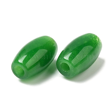 Natural Myanmar Jade/Burmese Jade European Beads(G-E418-64-01)-2