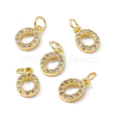 Real 18K Gold Plated Brass Micro Pave Clear Cubic Zirconia Charms(KK-E068-VB452-O)-4