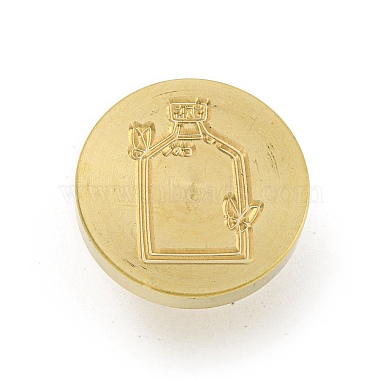 Wax Seal Brass Stamp Head(AJEW-G056-01C)-2