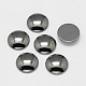 Non-magnetic Synthetic Hematite Cabochons(X-G-P162-05-10mm)-1