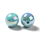 20Pcs UV Plating Rainbow Iridescent Acrylic Beads(PACR-FP0001-06)-1