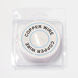 Round Craft Copper Wire, Nickel Free, Sandy Brown, 18 Gauge, 1mm, about 2m/roll(X-CW1mm014)