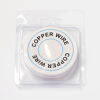 Round Craft Copper Wire, Nickel Free, Sandy Brown, 18 Gauge, 1mm, about 2m/roll