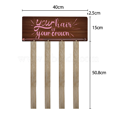 Wood Hanging Welcome Sign(HJEW-WH0077-002)-2